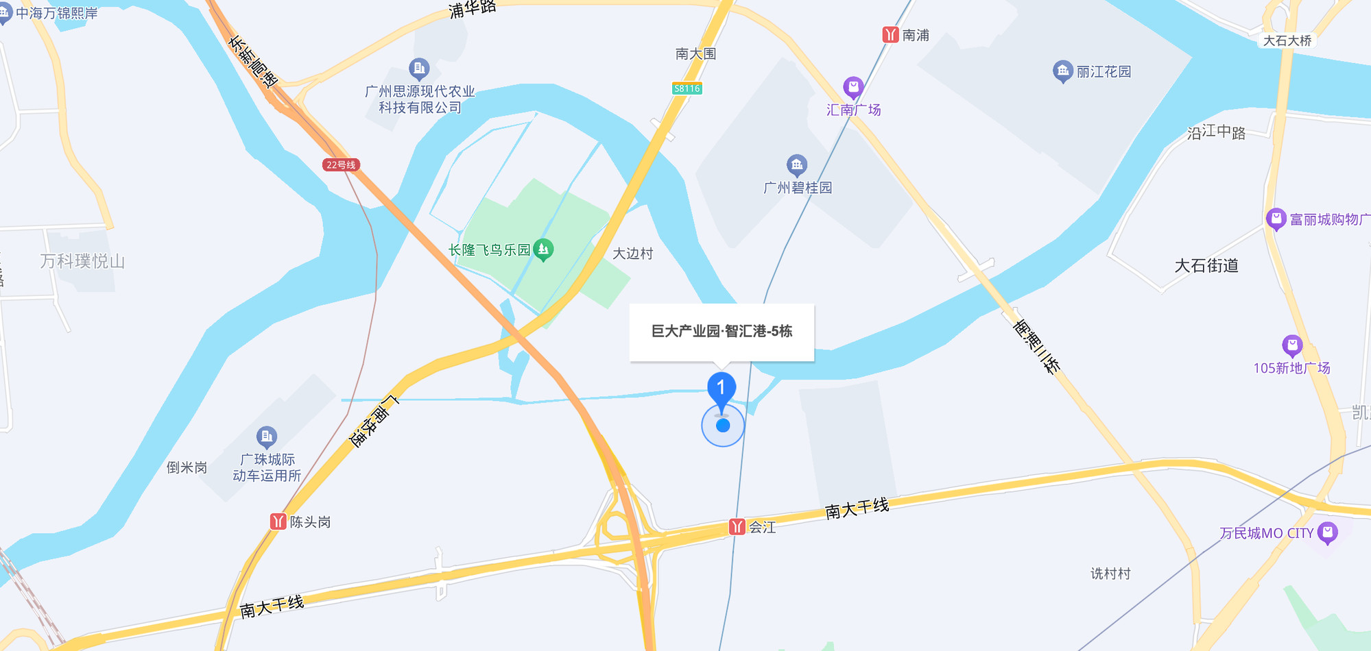 公司位置地图